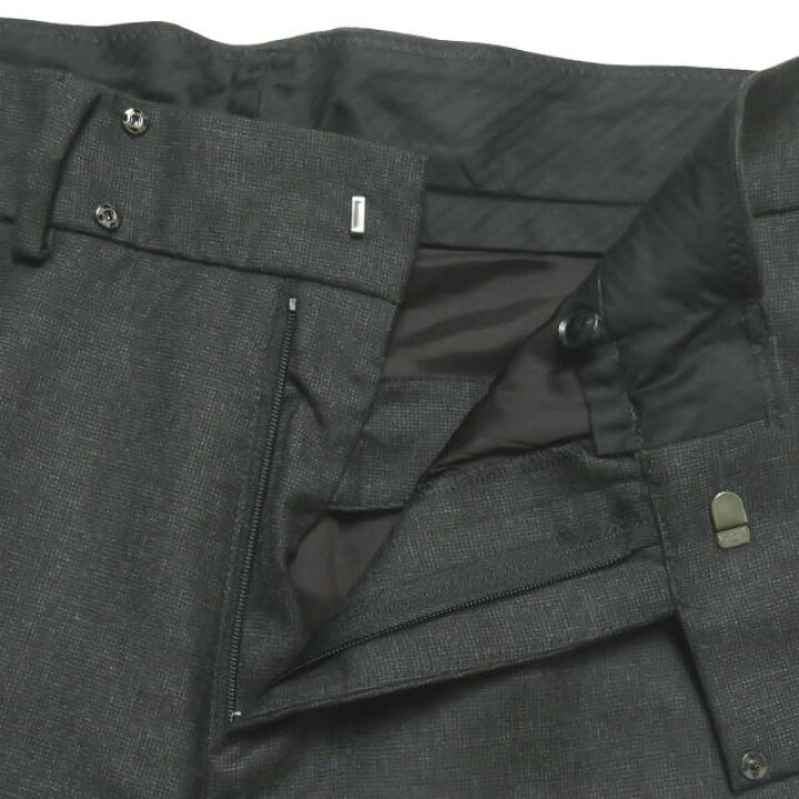 楽天市場】bukht ブフト 18AW 日本製 CLASSIC TROUSERS CHARCOAL PIN 