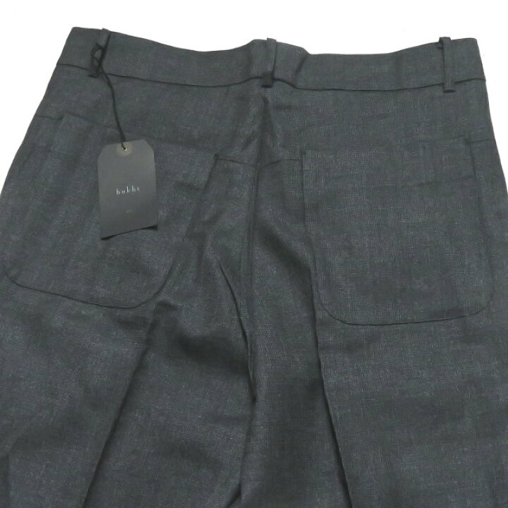 楽天市場】bukht ブフト 18AW 日本製 CLASSIC TROUSERS CHARCOAL PIN 