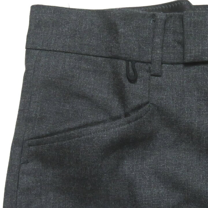 楽天市場】bukht ブフト 18AW 日本製 CLASSIC TROUSERS CHARCOAL PIN 