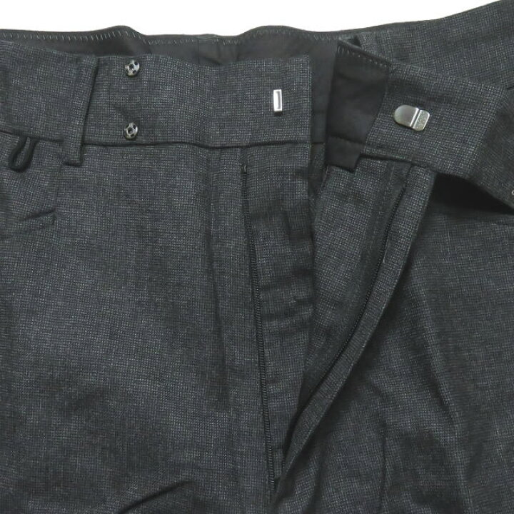 楽天市場】bukht ブフト 18AW 日本製 CLASSIC TROUSERS CHARCOAL PIN 