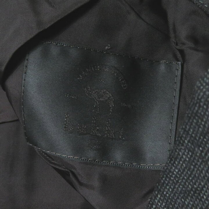 楽天市場】bukht ブフト 18AW 日本製 CLASSIC TROUSERS CHARCOAL PIN 