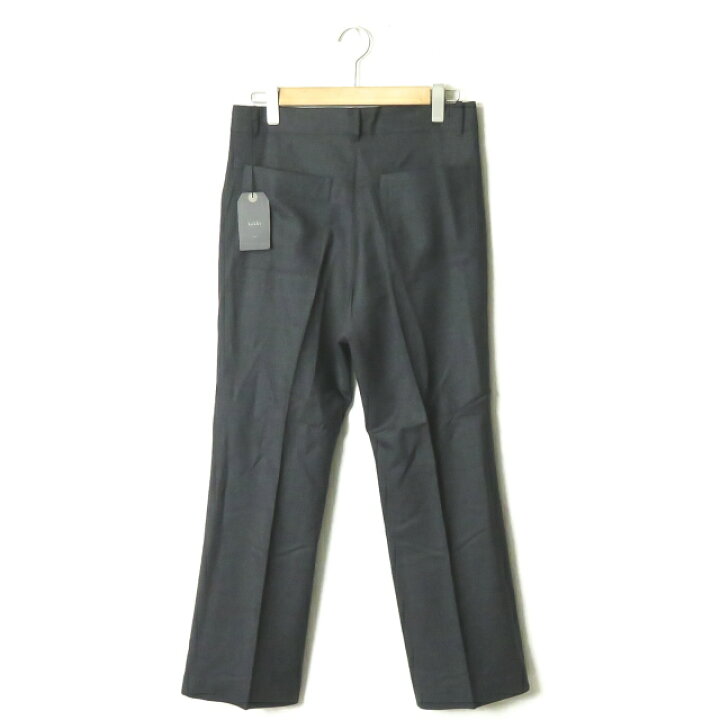 楽天市場】bukht ブフト 18AW 日本製 CLASSIC TROUSERS CHARCOAL PIN 