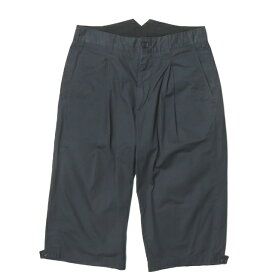 Engineered Garments エンジニアードガーメンツ アメリカ製 WP Half Pant - High Count Twill - ハイカウントツイル 1タッククロップドパンツ 30 ネイビー ハーフパンツ シンチバック 尾錠 ボトムス【中古】【Engineered Garments】