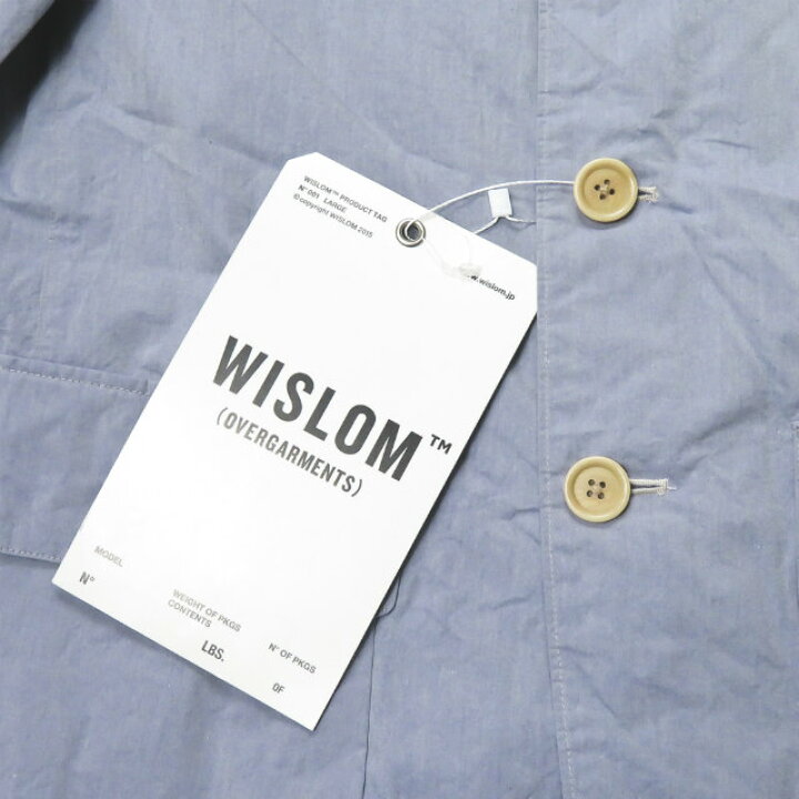 楽天市場】WISLOM ウィズロム 18SS 日本製 THEO POPLIN コットン 