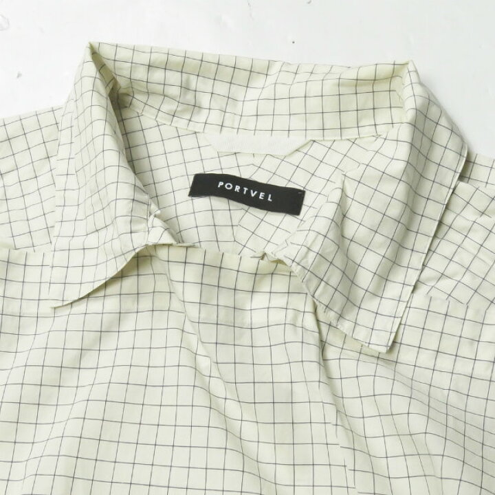 楽天市場】PORTVEL ポートヴェル 20SS 日本製 PULLOVER SHIRT 