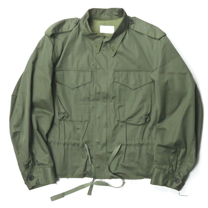 楽天市場】URU ウル 16SS 日本製 M-65 Military Jacket カットオフ 