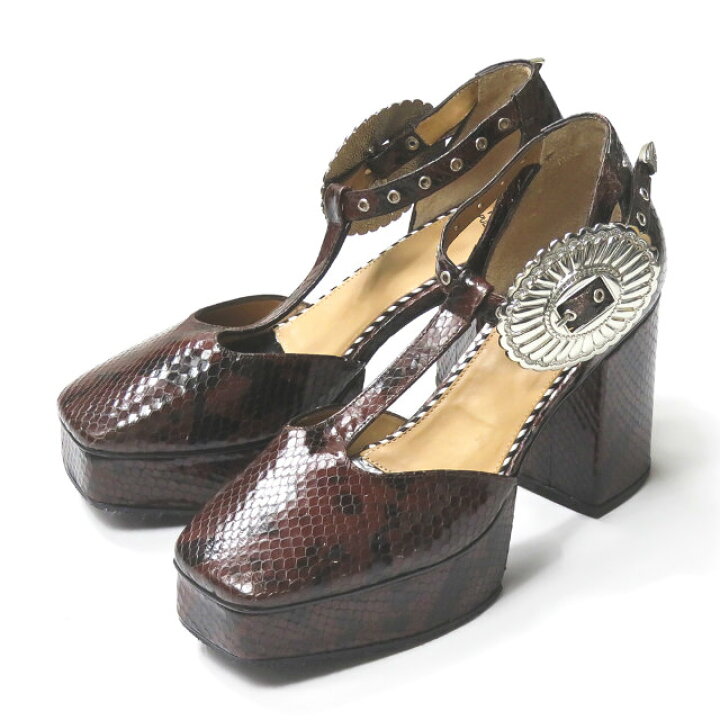 楽天市場】TOGA PULLA トーガ プルラ 20AW Platform metal pumps 