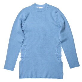 TOGA トーガ 20AW Mohair knit Pullover モヘアニットプルオーバー TA02-XN007 38 ブルー セーター サイドホール ダメージ TOGA ARCHIVES トップス【中古】【TOGA】