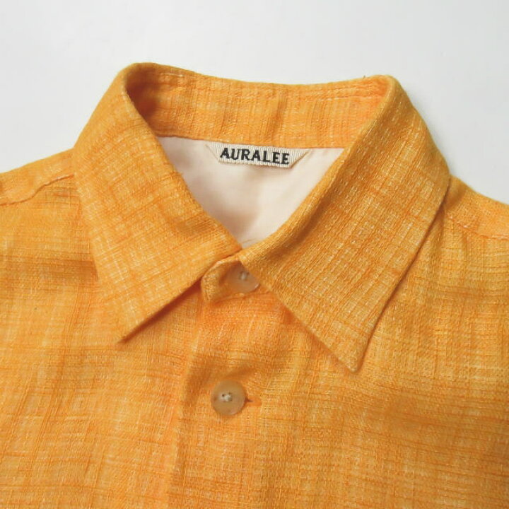 楽天市場】AURALEE オーラリー 20SS 日本製 LINEN DOUBLE FACE HARF 