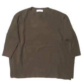 Ray BEAMS レイビームス 20AW サイドスリット ビッグプルオーバー 63-15-0529-353 フリー ブラウン セーター ニット トップス【中古】【Ray BEAMS】