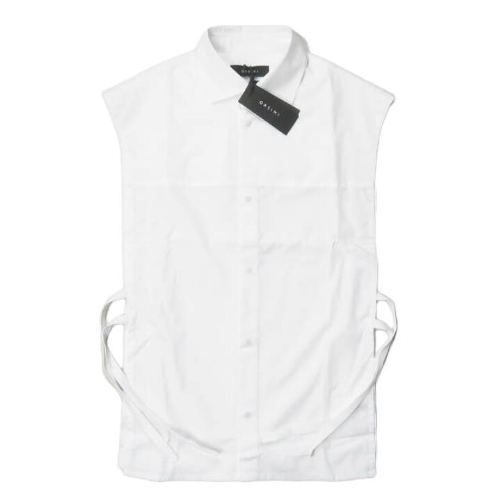 楽天市場】QASIMI カシミ 20SS SOOK POPLIN BIB SHIRT メッシュ 