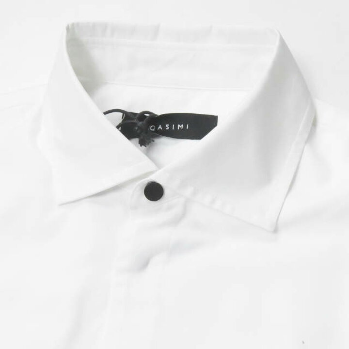 楽天市場】QASIMI カシミ 20SS SOOK POPLIN BIB SHIRT メッシュ 
