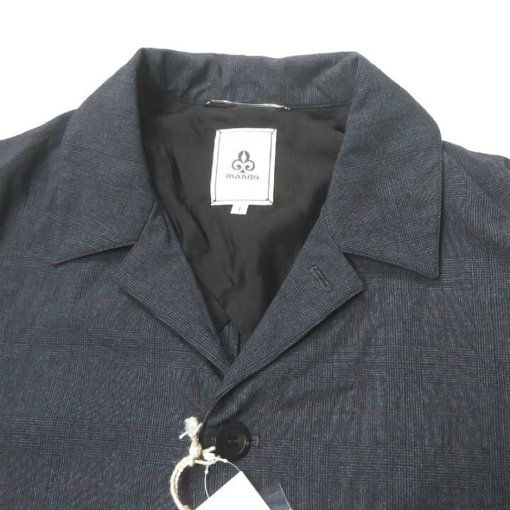 楽天市場】mando マンド 19AW 日本製 PE/RY CHECK COVERALL JACKET 