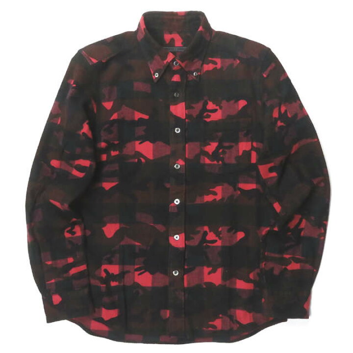 楽天市場】SOPHNET. ソフネット 日本製 CAMOUFLAGE OVER PRINT FLANNEL 