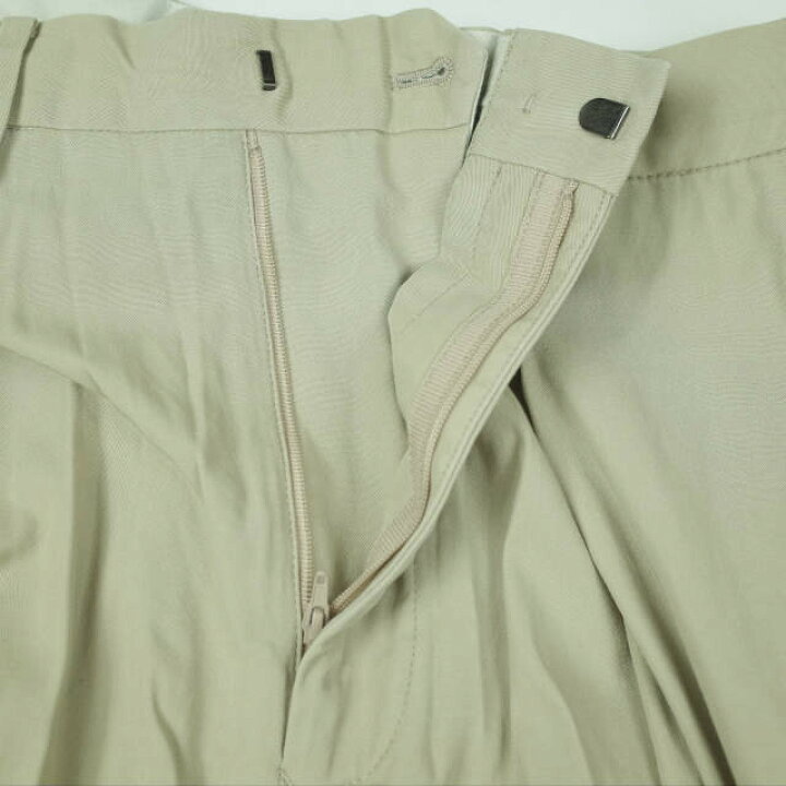 楽天市場】URU ウル 21SS 日本製 COTTON GABARDINE 1 TUCK PANTS 
