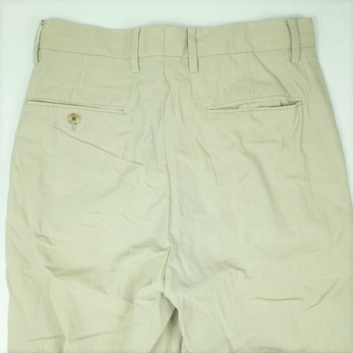 楽天市場】URU ウル 21SS 日本製 COTTON GABARDINE 1 TUCK PANTS 