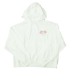 NEON SIGN ネオンサイン 19SS 日本製 KOKAKOLA HOODIE コカコーラフーディ No.1055 46 Bright White オーバーサイズ プルオーバー パーカー トップス【新古品】【中古】【NEON SIGN】