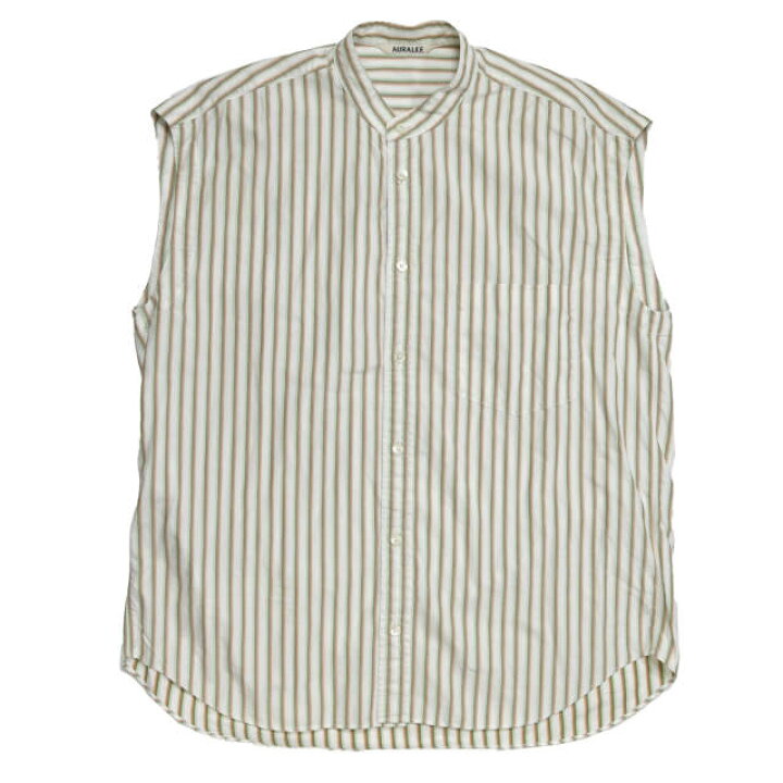 楽天市場】AURALEE オーラリー 19SS 日本製 WASHED FINX TWILL STRIPE  