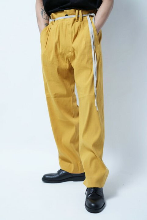 楽天市場】ANCELLM アンセルム 22SS 日本製 LINEN VISCOSE STRAIGHT 