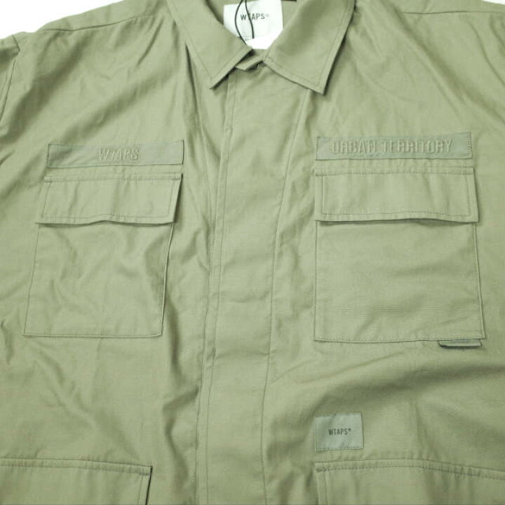 楽天市場】WTAPS ダブルタップス 22SS 日本製 JUNGLE 02 / LS / COTTON