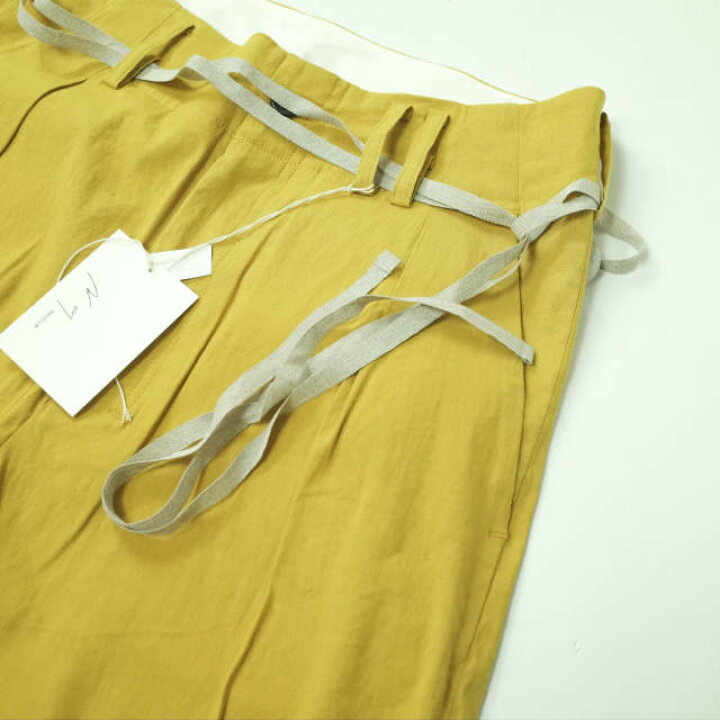 楽天市場】ANCELLM アンセルム 22SS 日本製 LINEN VISCOSE STRAIGHT 