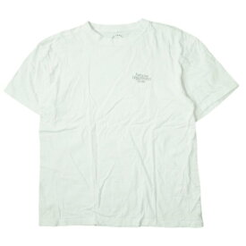 FAMOUS DEPARTMENT STORE フェイマス デパートメントストア 20SS プリントT S/S 20071312000010 L ホワイト 半袖 ロゴ Tシャツ Tee 417 EDIFICE トップス【中古】【FAMOUS DEPARTMENT STORE】