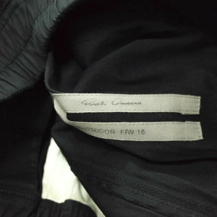 楽天市場】Rick Owens リックオウエンス 16AW イタリア製 DRAWSTRING 