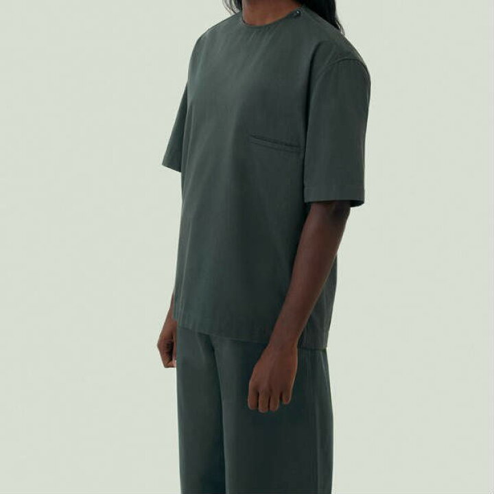 楽天市場】LEMAIRE ルメール 22SS BUTTON NECK TOP コットンツイル 