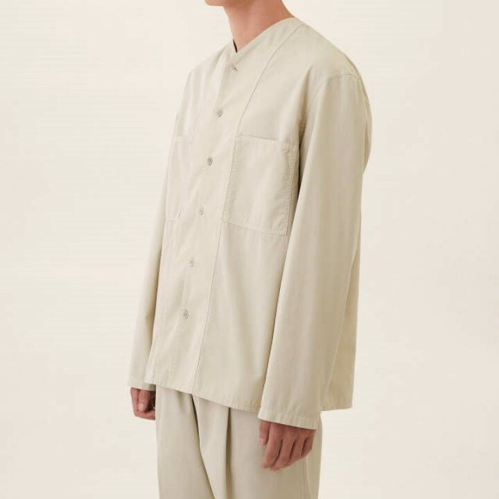 楽天市場】LEMAIRE ルメール 22SS V-NECK SHIRT コットンギャバジン V 