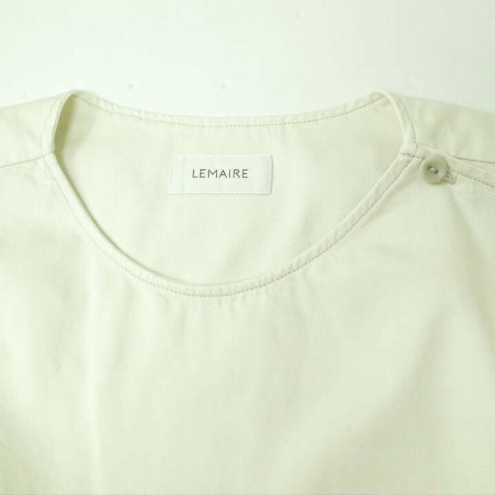楽天市場】LEMAIRE ルメール 22SS BUTTON NECK TOP コットンツイル 