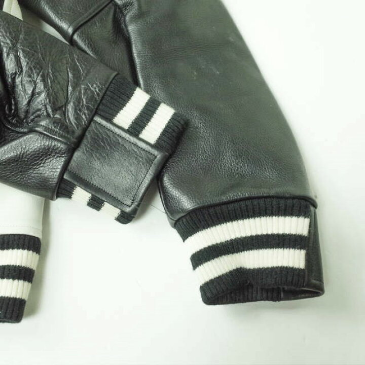 楽天市場】METAPHORE メタファー 日本製 Leather Stadium Jacket 