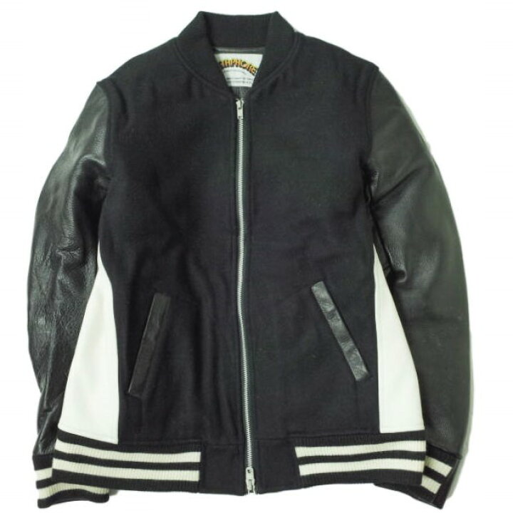 楽天市場】METAPHORE メタファー 日本製 Leather Stadium Jacket 