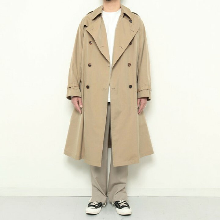 楽天市場】AURALEE オーラリー 20SS 日本製 FINX POLYESTER BIG TRENCH 