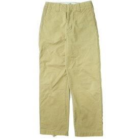 Acne Studios アクネストゥディオズ 18AW Straight Legged Trousers - Stiff Cotton Twill コットンツイルトラウザーズパンツ FN-MN-TROU000019 46 ベージュ チノ ボトムス【中古】【Acne Studios】