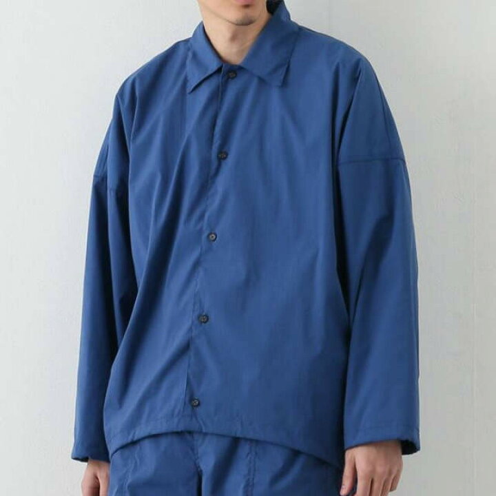 楽天市場】URU ウル 22SS 日本製 TASLAN NYLON - LONG SLEEVE SHIRTS 