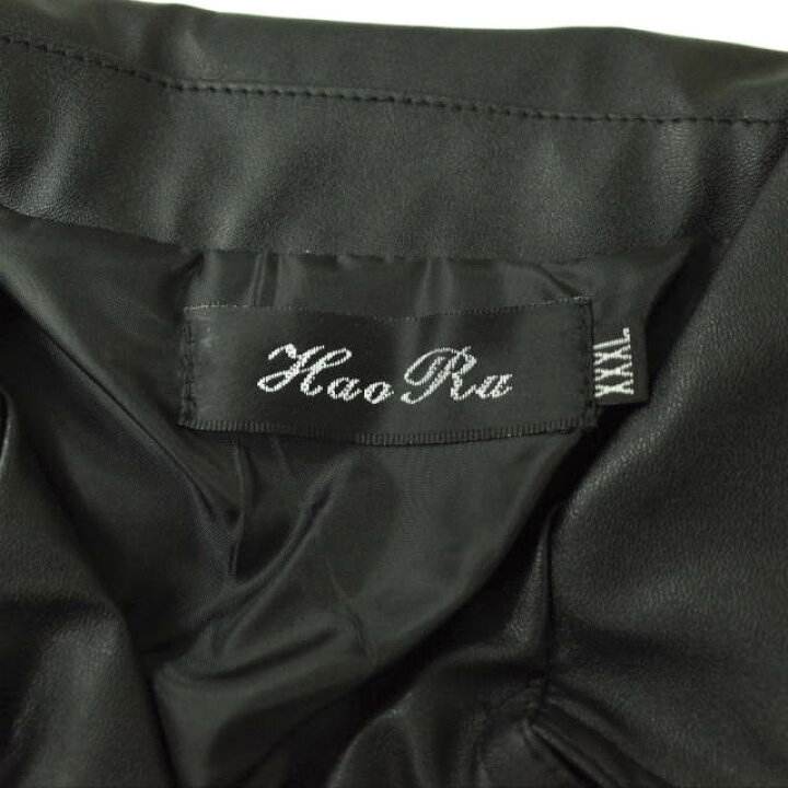 楽天市場】no brand ノーブランド フェイクレザー ダブルライダース 