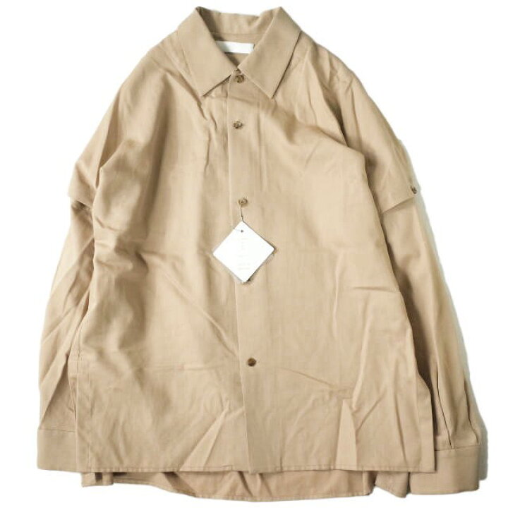楽天市場】ETHOSENS エトセンス 20SS 日本製 BUTTON UP SLEEVE SHIRT 