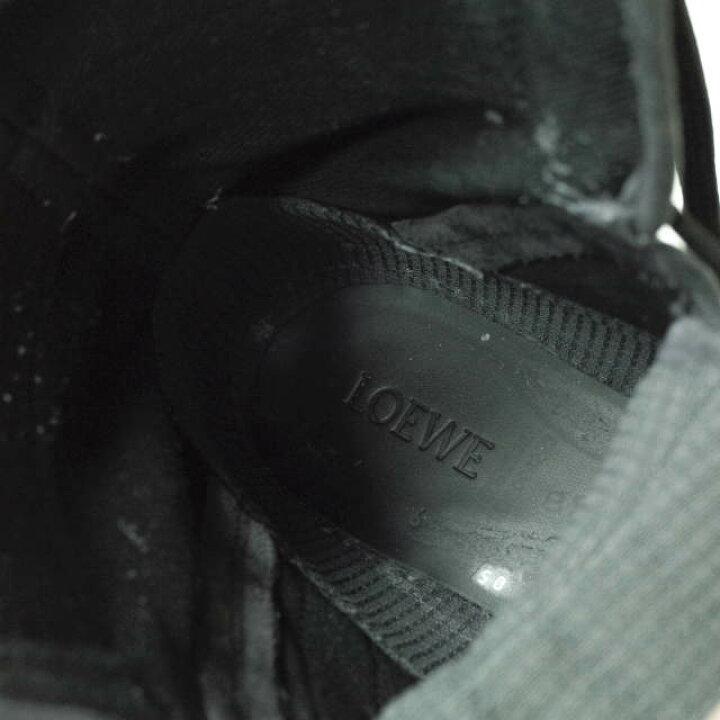 楽天市場】LOEWE ロエベ Suede Trimmed Hiking Boots スエード 
