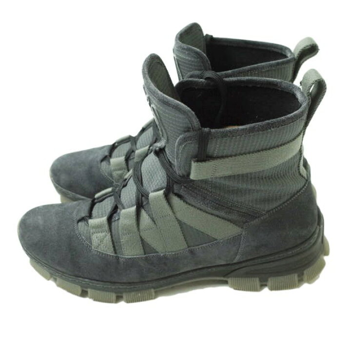 楽天市場】LOEWE ロエベ Suede Trimmed Hiking Boots スエード 