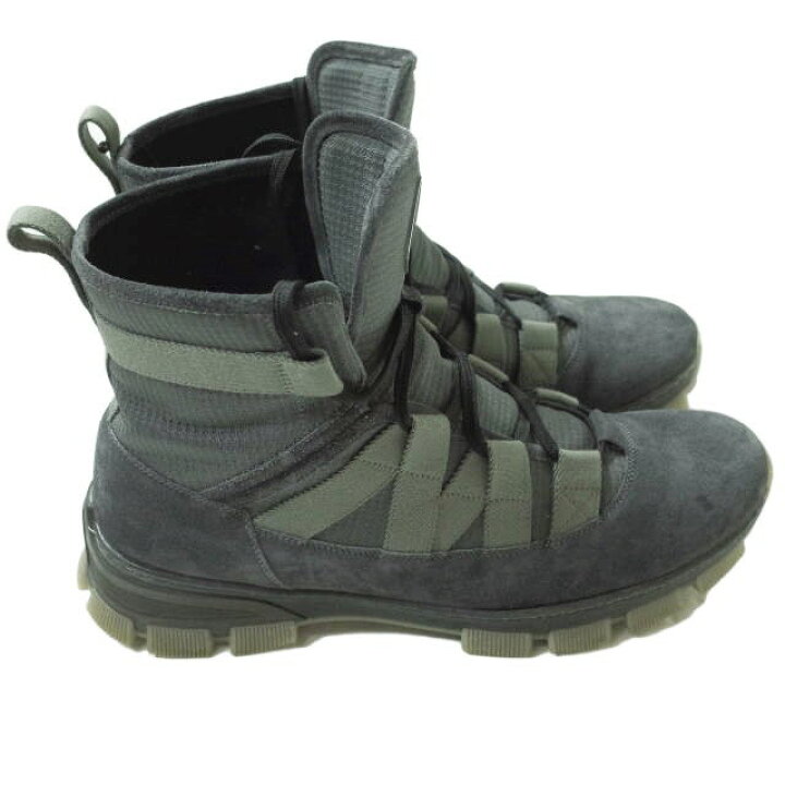 楽天市場】LOEWE ロエベ Suede Trimmed Hiking Boots スエード 