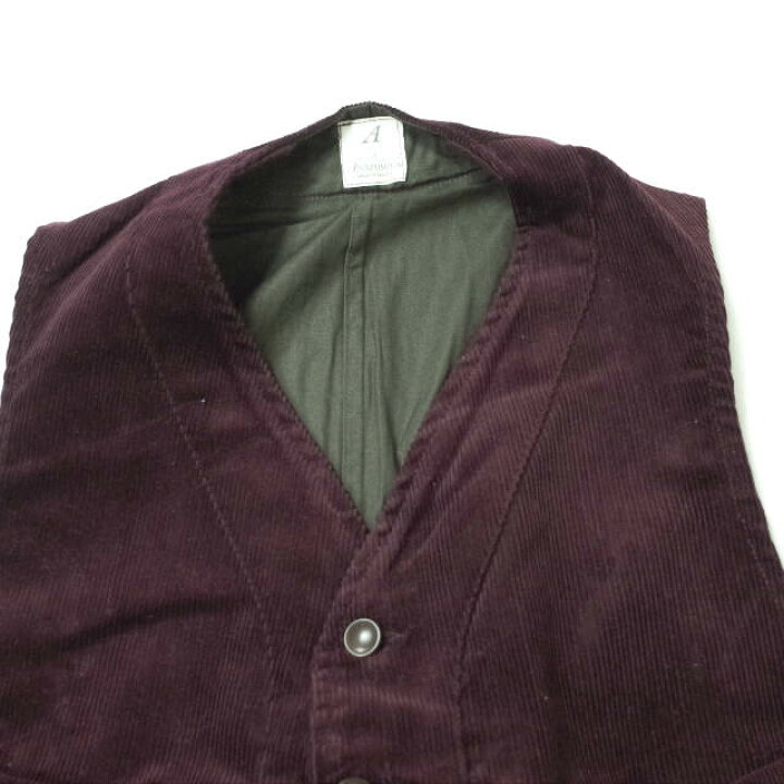 楽天市場】ANATOMICA アナトミカ フランス製 SAGAN VEST - CORDUROY 