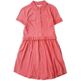 CARVEN カルヴェン カルベン 鹿の子ポロシャツワンピース M ピンク 半袖 トップス【中古】【CARVEN】