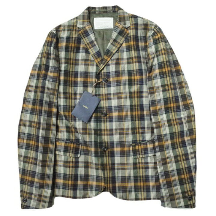 楽天市場】kolor カラー 17SS 日本製 リネンナイロン チェック3B  