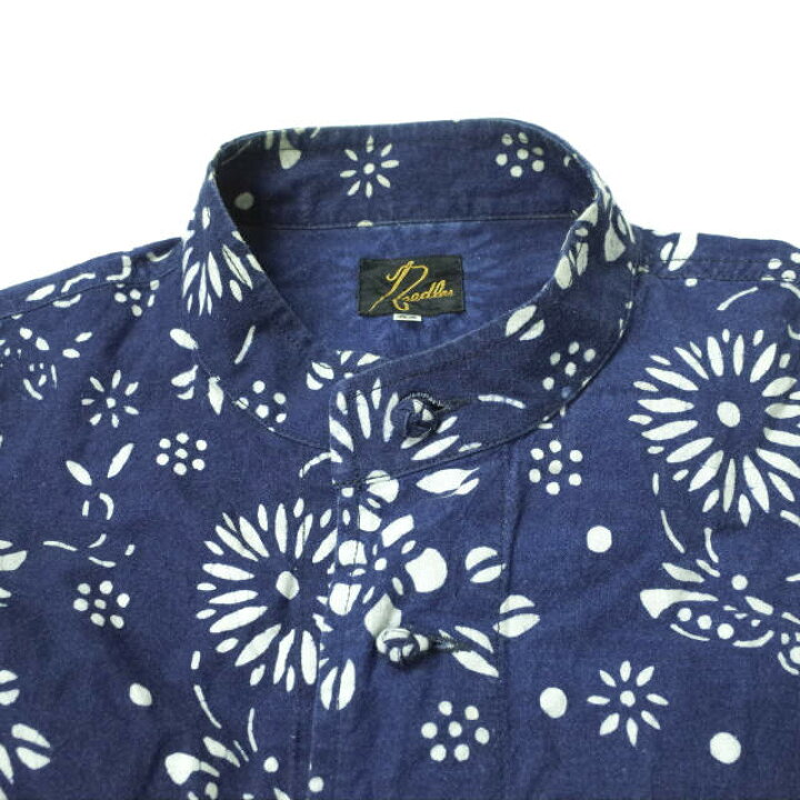 楽天市場】Needles ニードルス 日本製 Oriental Button Unity Shirt 