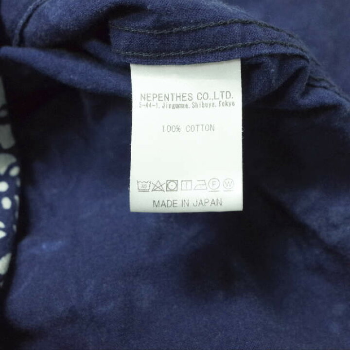 楽天市場】Needles ニードルス 日本製 Oriental Button Unity Shirt 