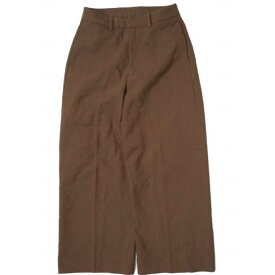 BEAMS BOY ビームスボーイ 20AW ソリッドワイドスラックス 13-23-0107-803 1 ブラウン パンツ ポリエステル ボトムス【中古】【BEAMS BOY】