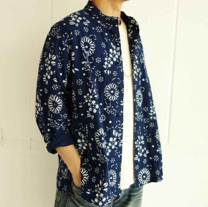 楽天市場】Needles ニードルス 日本製 Oriental Button Unity Shirt 