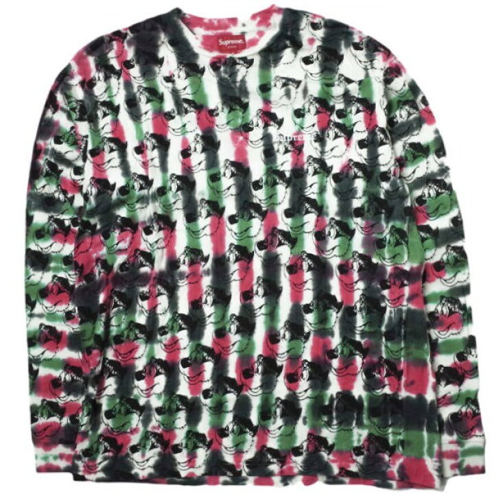 楽天市場】SUPREME シュプリーム 21SS Dyed Bear L/S Top タイダイ染め  
