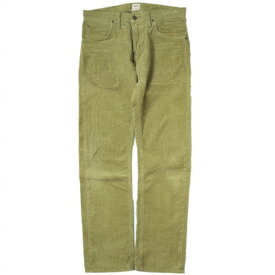 Lee リー 日本製 101 TIGHT NARROW CORDUROY PANTS スリムコーデュロイパンツ LM9605 31 KHAKI ジップフライ ボトムス【中古】【Lee】