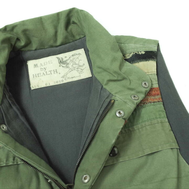 楽天市場】MADE by HEALTH メイドバイヘルス 日本製 MERROW VEST 民族 